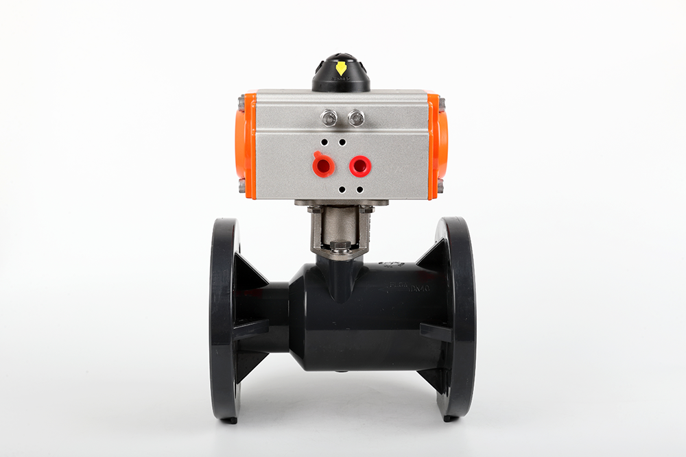 禹王台气动法兰一体球阀